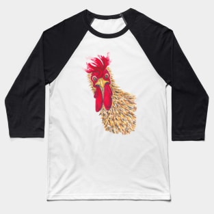 Curious Rooster Baseball T-Shirt